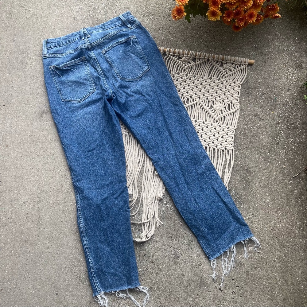 Good American Distressed High Rise Jeans Size 8 / 29 - Picture 6 of 7